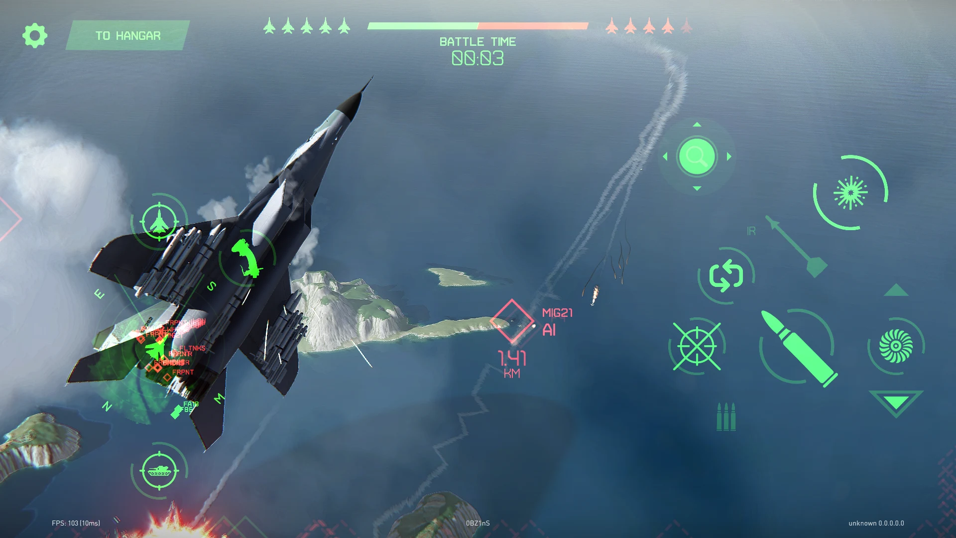Modern Jet Fighters Online screenshot