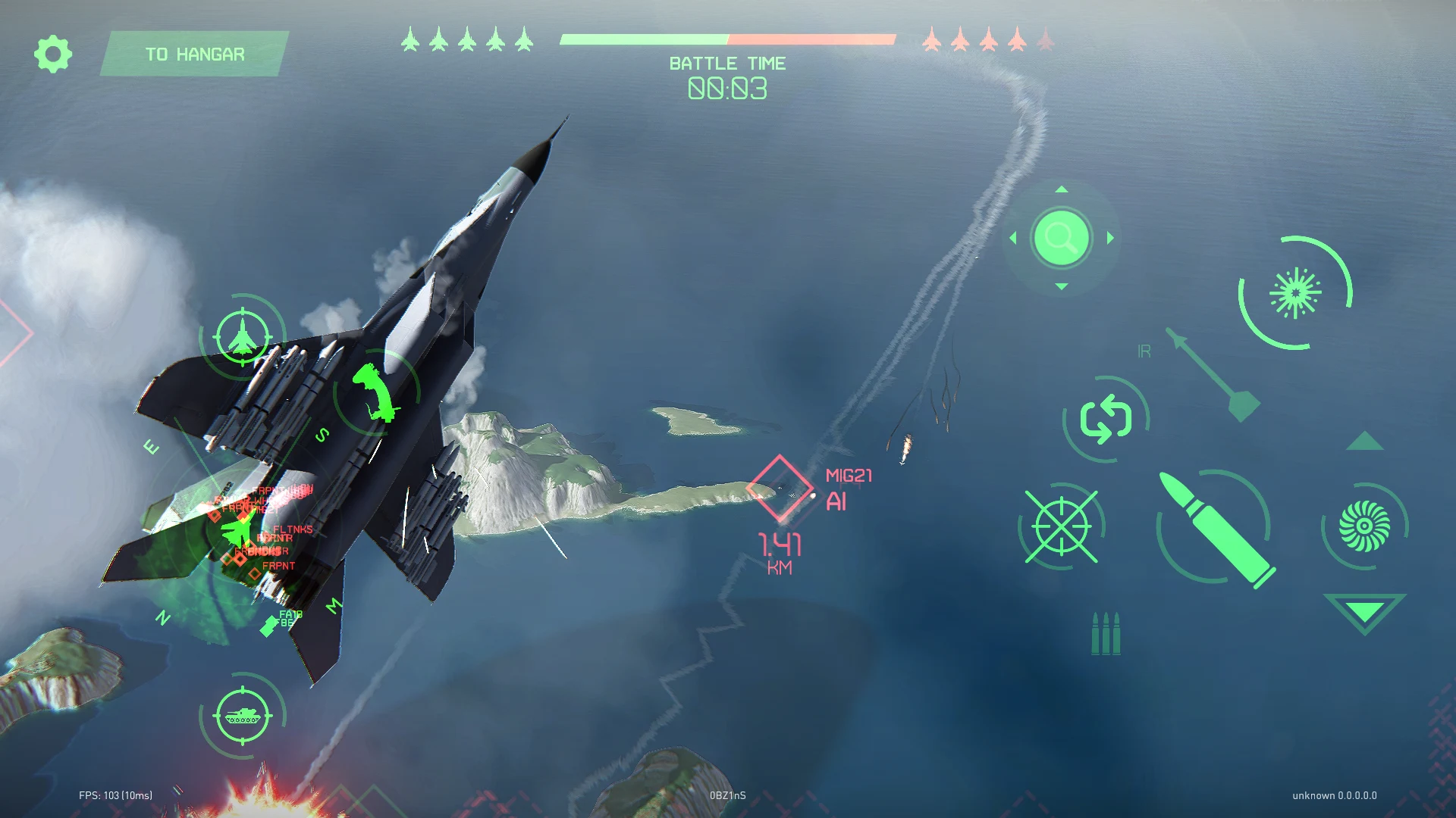 Modern Jet Fighters Online screenshot
