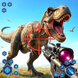 Dino Hunter Wild Shooting Game 아이콘